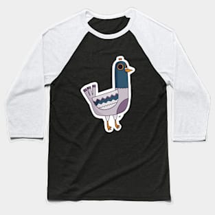 Pigeon Number Four Baseball T-Shirt